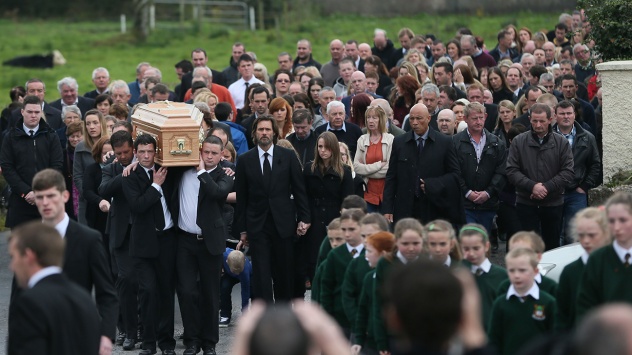 Cathriona White funeral